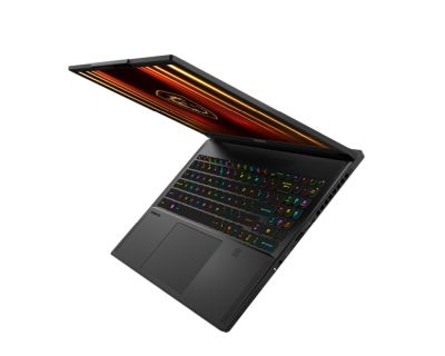 Лаптоп MSI Stealth A16 AI+ A3XWHG, NVIDIA GeForce RTX 5070 Ti 12GB GDDR7 992 AI TOPS, AMD Ryzen AI 9 HX 370 (12C, 24T, Up to 5.1 GHz 24MB L3), 16" 16:10 QHD+(2560x1600) OLED, 240hz, 1ms, 32GB DDR5 LPDDR5x-7500, 2TB  PCIe Gen4x4 SSD, Wi-Fi 7, Windows 11 Ho