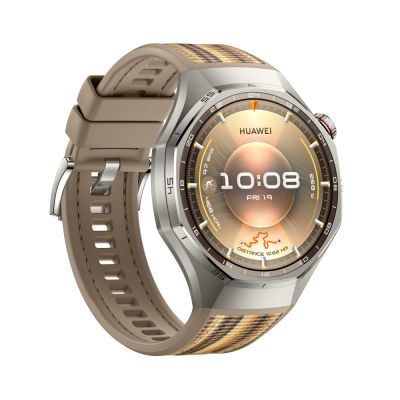 Часовник Huawei Watch GT6 Pro, Atum-B29W, Brown Woven + Huawei FreeBuds SE 3 ULC-CT020 Black