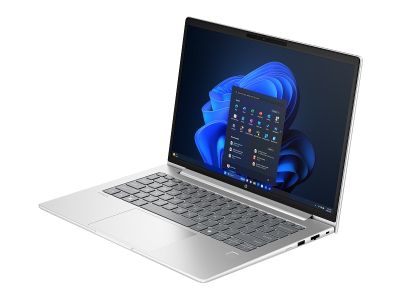 Лаптоп HP ProBook 4 G1iR 14" Pike Silver, Core 5 120U(up to 5Ghz/12MB/10C), 14" WUXGA AG 300nits, 16GB 5600Mhz 1DIMM, 512MB PCIe SSD, WiFi 6E + BT 5.3, FPR, Backlit Kbd, 3C Batt, Win 11 Pro, 3Y Offsite