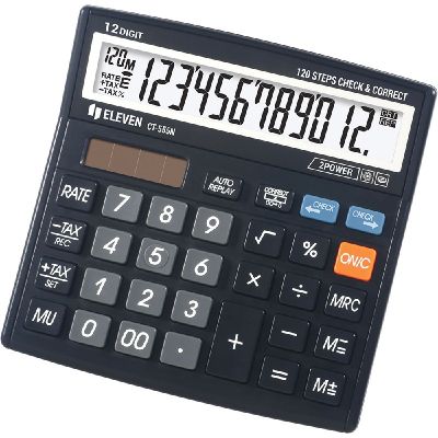 Калкулатор Eleven CT 555N Настолен, 12-разряден