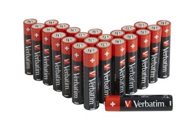 Батерия Verbatim ALKALINE BATTERY AA 24 PACK (BOX)