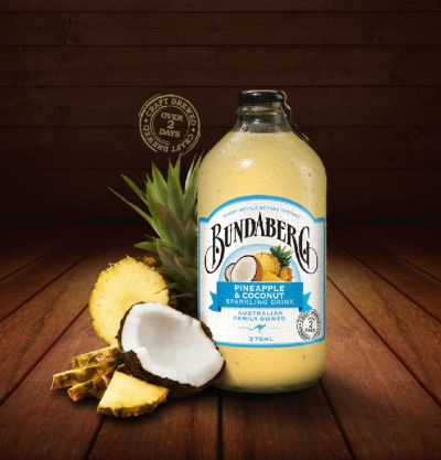 Безалкохолна напитка Bundaberg Pineapple & Coconut 375m