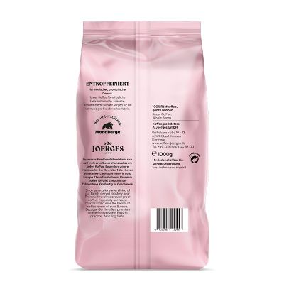 Кафе Gorilla Kaffee Decaffeinato, на зърна, 1 kg