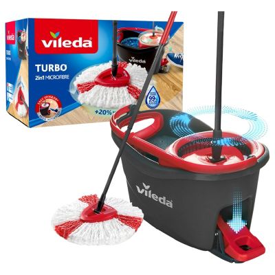Моп Vileda Turbo 2в1 Microfibre Box Комплект