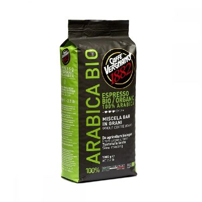 Кафе Vergnano Arabica Bio, на зърна, 1 kg