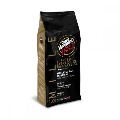 Кафе Vergnano Espresso Extra Dolce 1000, на зърна, 1 kg