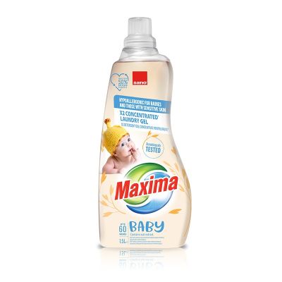 Концентриран гел за пране Sano Maxima Baby Oat 1.5 л