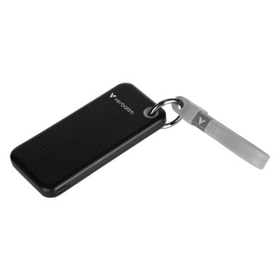 Твърд диск Verbatim Pocket SSD USB 3.2 Gen 2 512GB Black/Grey