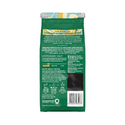 Кафе STARBUCKS® Blonde Espresso Roast, на зърна, 2x200 g
