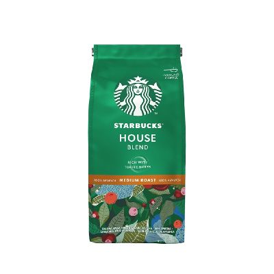 Кафе STARBUCKS® House Blend, мляно, 2x200 g