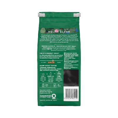 Кафе STARBUCKS® House Blend, мляно, 2x200 g