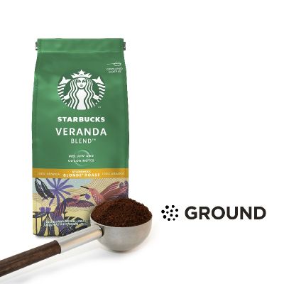 Кафе STARBUCKS® Veranda Blend™, мляно, 2x200 g