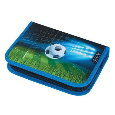 Несесер Herlitz Soccer С пълнеж 31 части, правоъгълен, един цип 20.3x14x3.5 cm