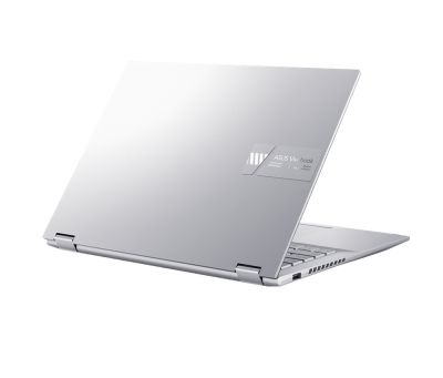 Лаптоп Asus Vivobook S Flip OLED TN3402QA-OLED-KN721W,AMD Ryzen 7 5800H (3.2GHz up to 4.4GHz, 16MB), 14``OLED ,WQ+ BEND GL 400NITS(HDR) , DDR4 16GB( 8 ON BD.),512GB PCIEG3 SSD, Windows 11 , Num Pad,IlimKbd