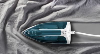 Ютия Tefal FV2839, Express Steam, light blue/green, 2400W, 40g/min, shot 185g/min, AD, water tank 270 ml, Ceramic soleplate