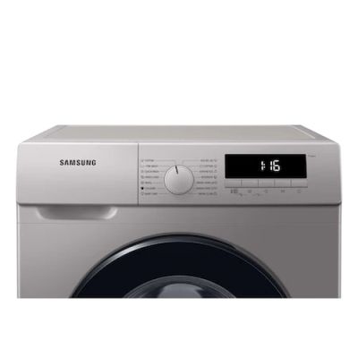 Пералня Samsung WW70T302MBS/LE, Washing machine 7 kg, 1200 rpm, Slim, Energy Efficiency D, Spin Efficiency B, Digital Inverter Technology, Quick Wash, Drum Clean, silver, black door