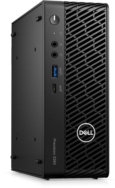 Работна станция Dell Precision 3260 CFF, Intel Core i9-12900 (30M Cache, up to 5.1 GHz), 16GB (1x16GB) DDR5 4800MHz SO-DIMM, 512GB SSD PCIe M.2, Integrated, Wi-Fi 6E, Bluetooth 5.2, Keyboard&Mouse, Win 11 Pro, 3Yr Basic Onsite