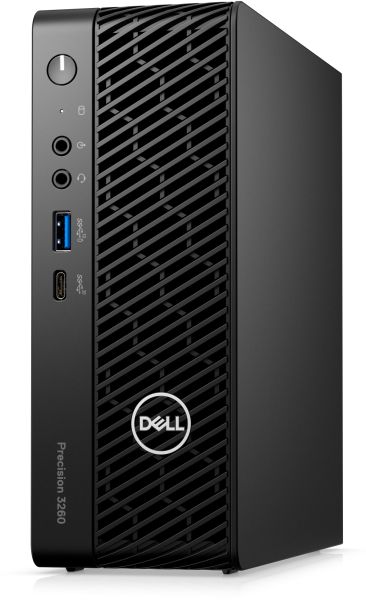 Работна станция Dell Precision 3260 CFF, Intel Core i9-12900 (30M Cache, up to 5.1 GHz), 16GB (1x16GB) DDR5 4800MHz SO-DIMM, 512GB SSD PCIe M.2, Integrated, Wi-Fi 6E, Bluetooth 5.2, Keyboard&Mouse, Win 11 Pro, 3Yr Basic Onsite