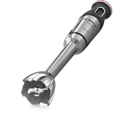 Пасатор Bosch MS8CM6120, Blender, MaxoMixx, 1000 W, 12-speed, turbo button, Included mixing jug with scale and lid & mini chopper, Stainless steel