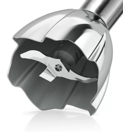Пасатор Bosch MS8CM6120, Blender, MaxoMixx, 1000 W, 12-speed, turbo button, Included mixing jug with scale and lid & mini chopper, Stainless steel