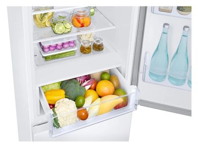 Хладилник Samsung RB33B610EWW/EF, Refrigerator, Fridge Freezer,344L (230l/114l), Energy Efficiency E, SpaceMax, No Frost, All-Around Cooling, DIT, White