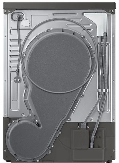 Сушилня Samsung DV90TA040AX/LE, Tumble Dryer with Heat Pump technology, 9kg, A++, Wrinkle prevention, Quick Dry 35 ', Stainless steel, Black door