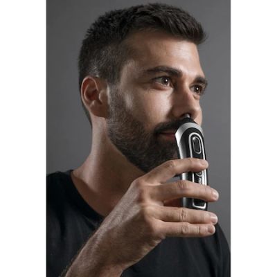 Машинка за подстригване Rowenta TN9140F4, Multistyler Trim & Style Easy, hair + beard + body + ear & nose, cordless, wet & dry, minimum cutting length 0.5mm, hair blade 42mm, 6 fix hair combs, hair cutting lengths 3, 6, 9, 12, mm, beard blade 32mm, 3 fix 