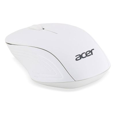 Мишка Acer Wireless Безжична оптична, USB, Бяла