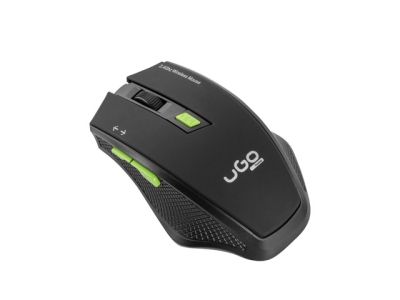 Мишка uGo Mouse MY-04 Безжична оптична, USB, Черна