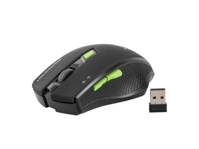 Мишка uGo Mouse MY-04 Безжична оптична, USB, Черна