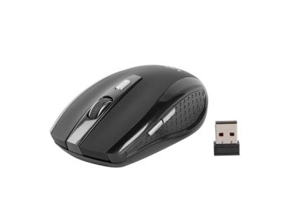 Мишка uGo Mouse MY-03 Безжична оптична, USB, Черна