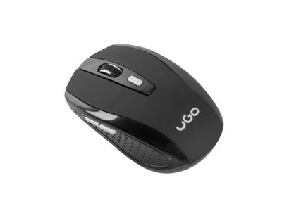 Мишка uGo Mouse MY-03 Безжична оптична, USB, Черна