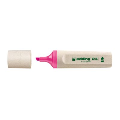 Текст маркер Edding 24 Ecoline Скосен връх 2-5 mm Розов