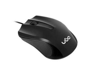 Мишка uGo Mouse UMY-1213 Оптична, USB, Черна