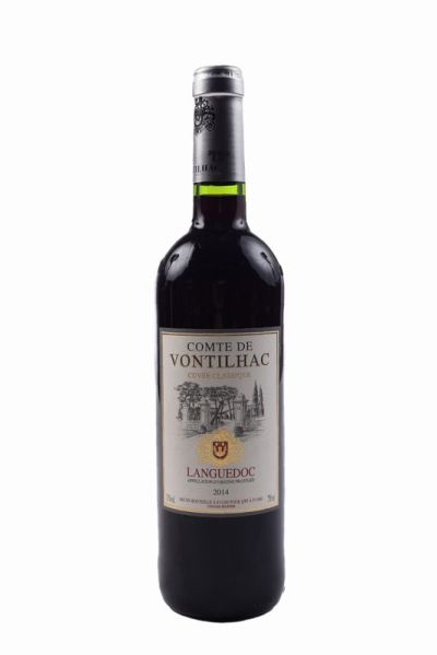 Вино Comte de Vontihac Languedoc 75 CL