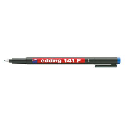 Универсален перманентен OHP маркер Edding 141F 0.6 mm Син