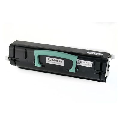 Тонер касета Black Lexmark X264H11GСъвместим консуматив, голям капацитет 9000 стр.