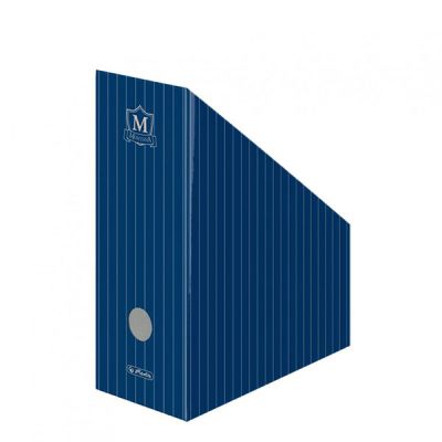 Вертикална поставка Herlitz Montana Картонена, 24.5x30.5x11.5 cm Синя