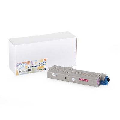 Тонер касета Magenta OKI 46490606 Съвместим консуматив, стандартен капацитет 6 000 стр.