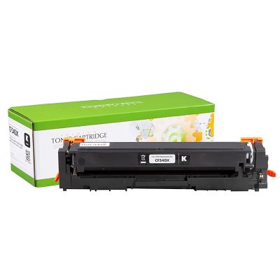 Tонер касета Static Control Black HP no. 203X CF540X SUPER PREMIUM Съвместим консуматив, голям капацитет 3 200 стр.