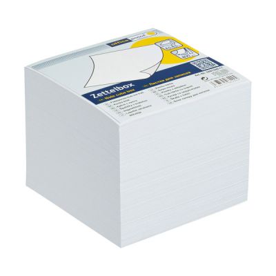 Хартиено кубче Office Point Незалепено, 85x85 mm 800 л. Бяло