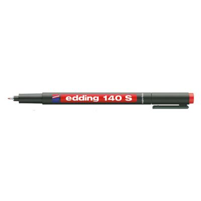Универсален перманентен OHP маркер Edding 140S 0.3 mm Червен