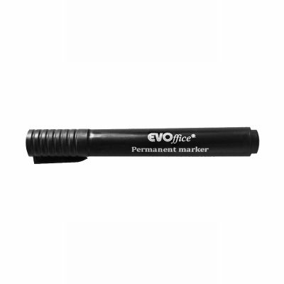 Перманентен маркер EVOffice Объл връх 1-5 mm Черен
