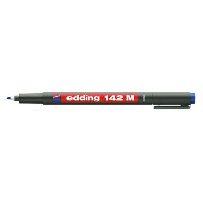 Универсален перманентен OHP маркер Edding 142M 1.0 mm Син