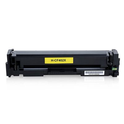 Тонер касета Yellow HP no. 201X CF402X Съвместим консуматив, голям капацитет 2 300 стр.
