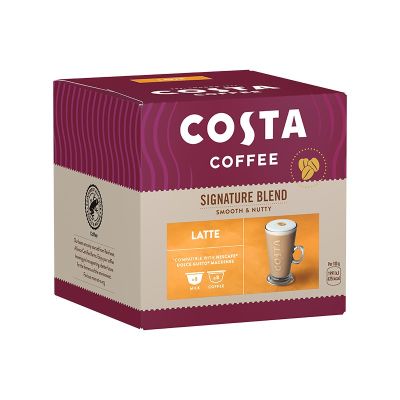 Кафе капсула Costa Coffee Latte 16 бр., съвместими с Dolce Gusto