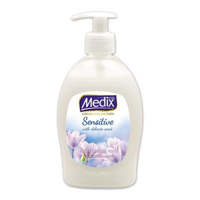 Течен сапун MedixПомпа 400 ml Sensitive