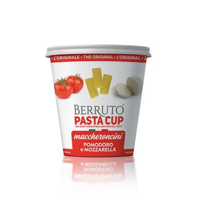 Паста в чаша Berruto Макарончини с домати и моцарела, 70 g