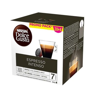 Кафе капсула NESCAFE Dolce Gusto Espresso Intenso 30+4 бр.