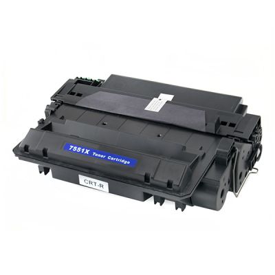 Тонер касета Black HP no. 51X Q7551X Съвместим консуматив, голям капацитет 13 000 стр.